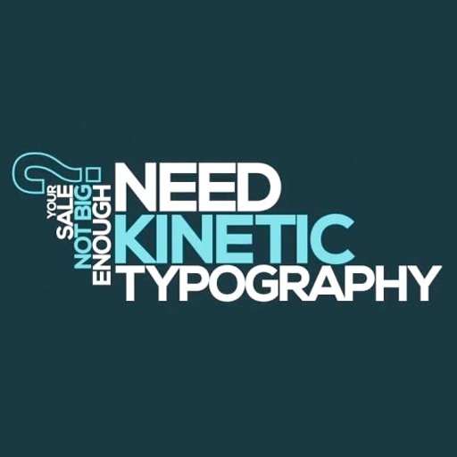 Kinetic Typography Animation Videos Production Company Delhi, India
